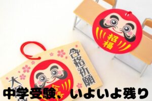 今日の全力を尽くせ～2025中学受験に向けてラストスパート