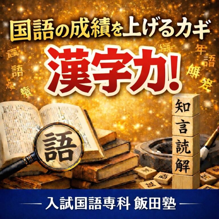 国語の成績を上げるカギ～漢字力